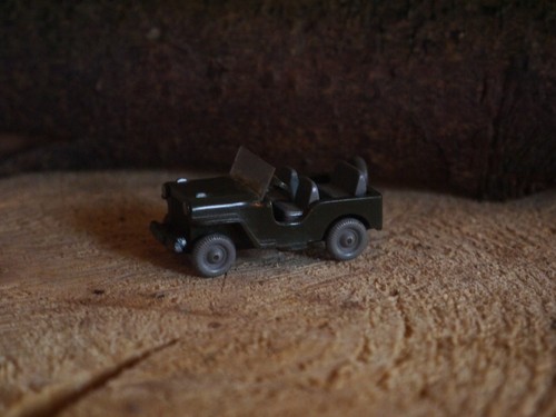 Wiking willys jeep graue - willys,