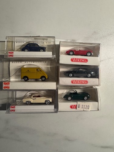 Wiking busch modellautos - wiking/busch, 1:87