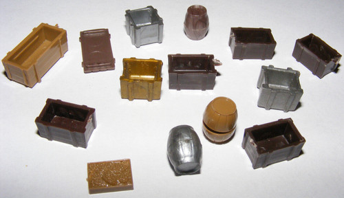 Plastik modellauto ladegut - plastik, ho